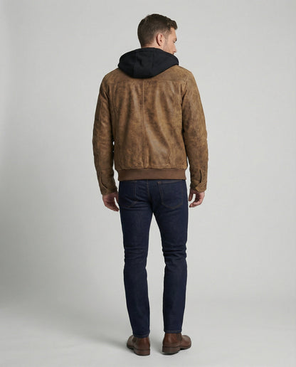 Herren Outdoorjacke Mit Kapuze