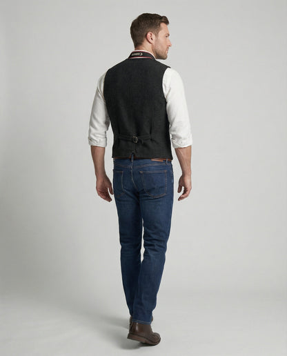 Herren Weste Modisch Stylisch