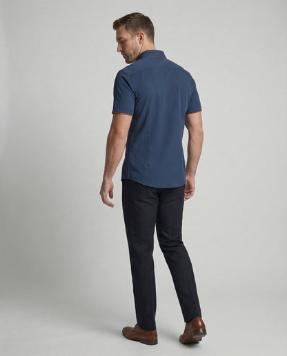 Herren Kurzarmhemd Modern