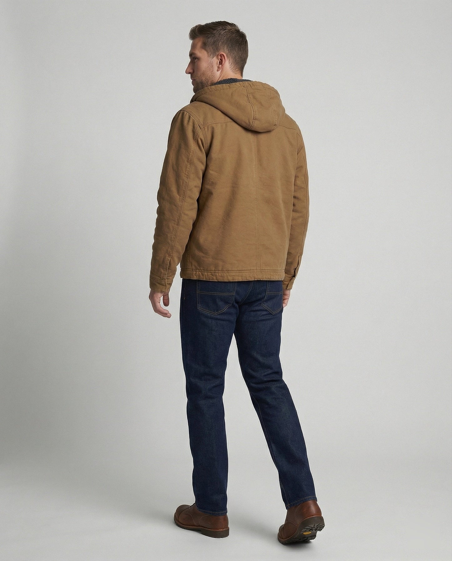 Herren Winterjacke Warm Elegant