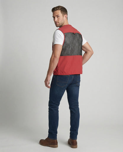 Leichte Herren Multi-Pocket-Weste