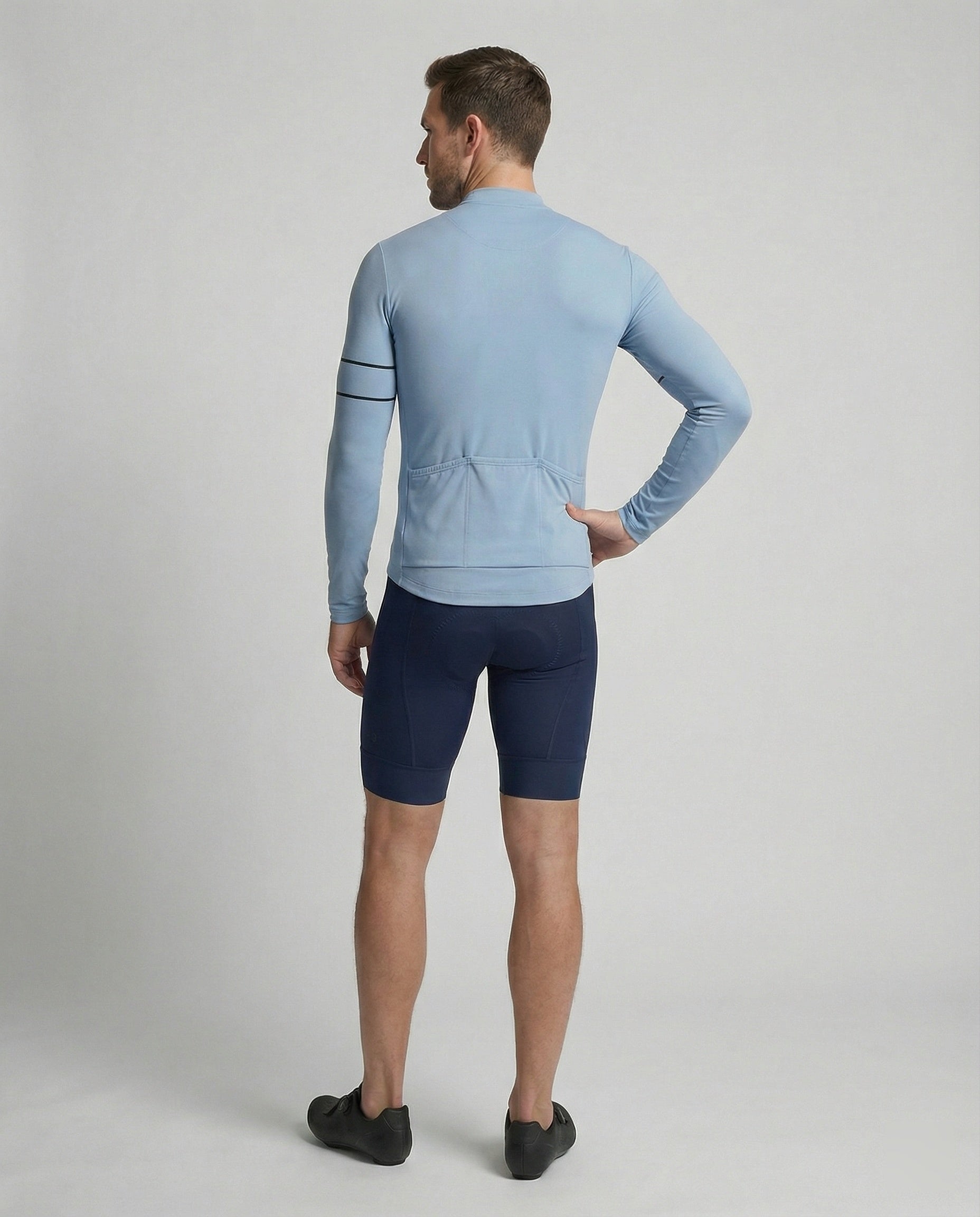 Herren Rennradtrikot Langarm Aerodynamisch - Norvielle