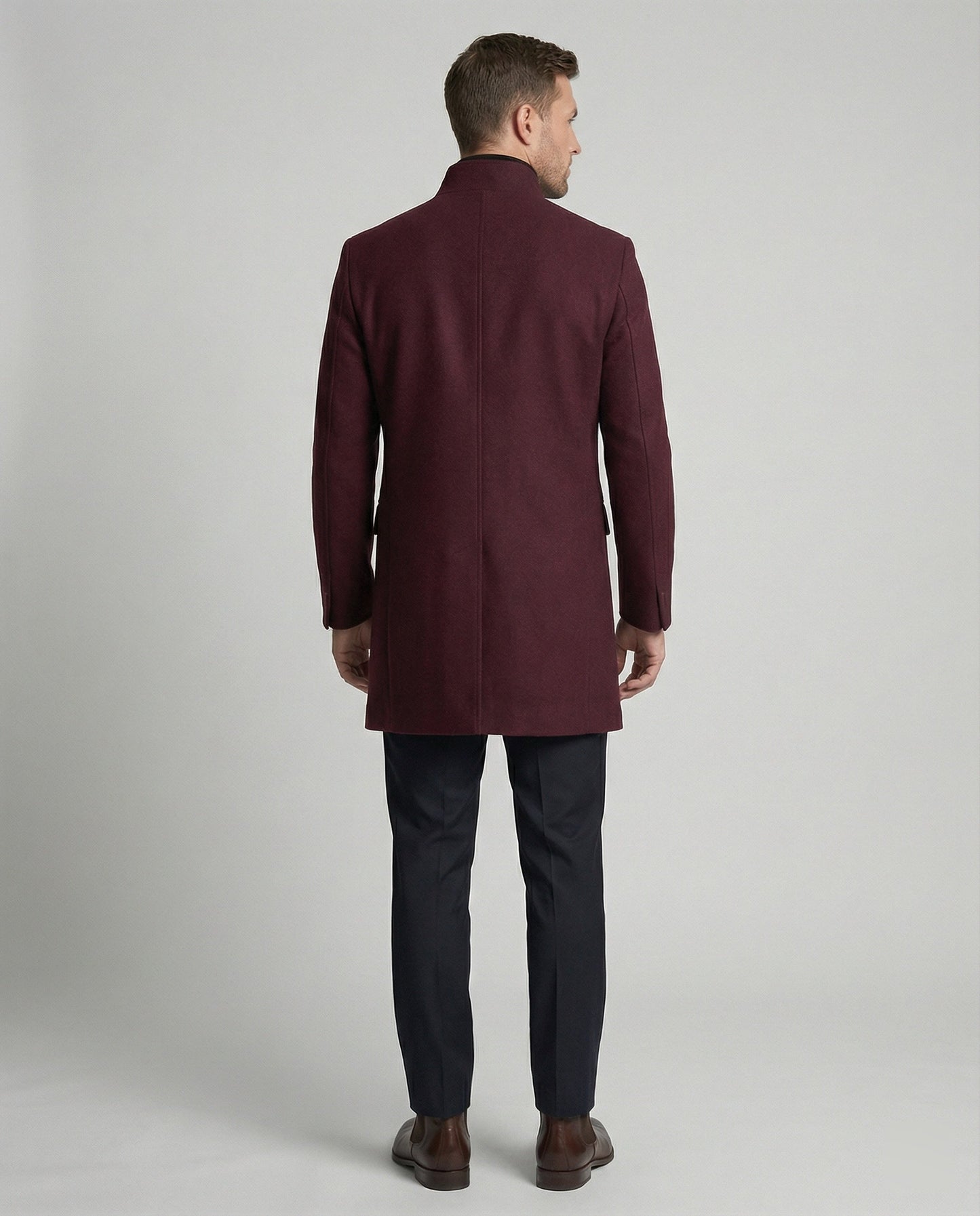 Eleganter Herren Mantel Warm