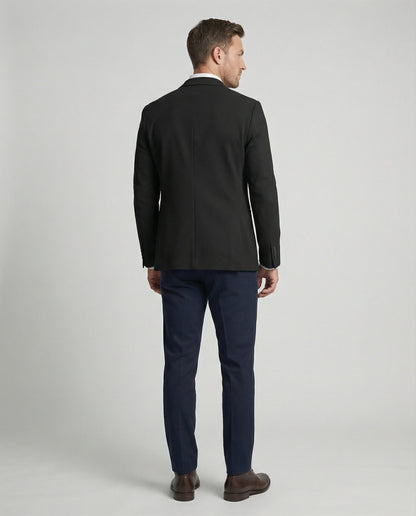 Herren Blazer Strukturstoff