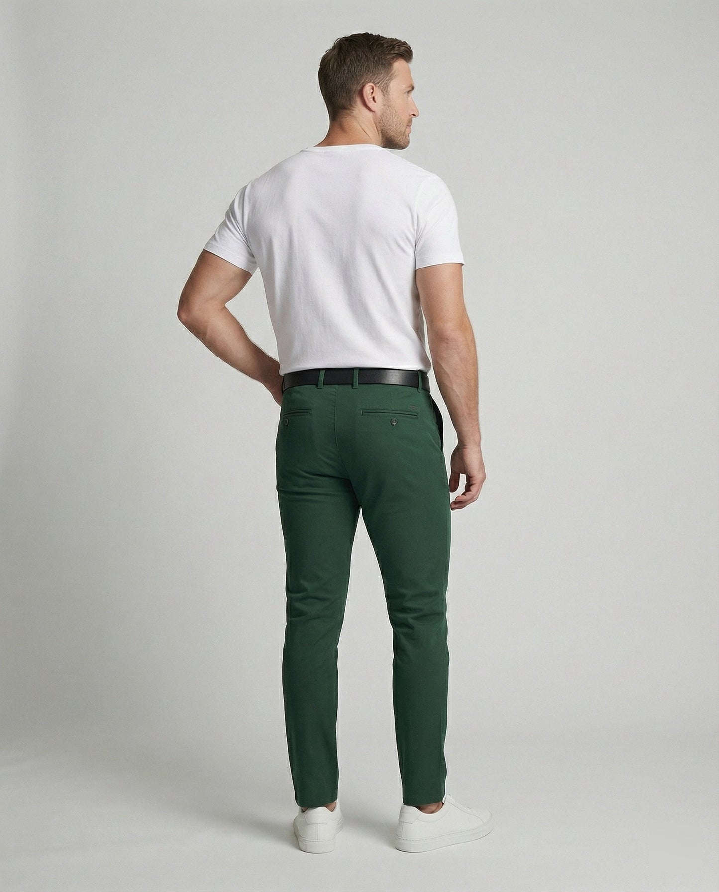 Herren Slim Fit Chinohose Bequem - Norvielle