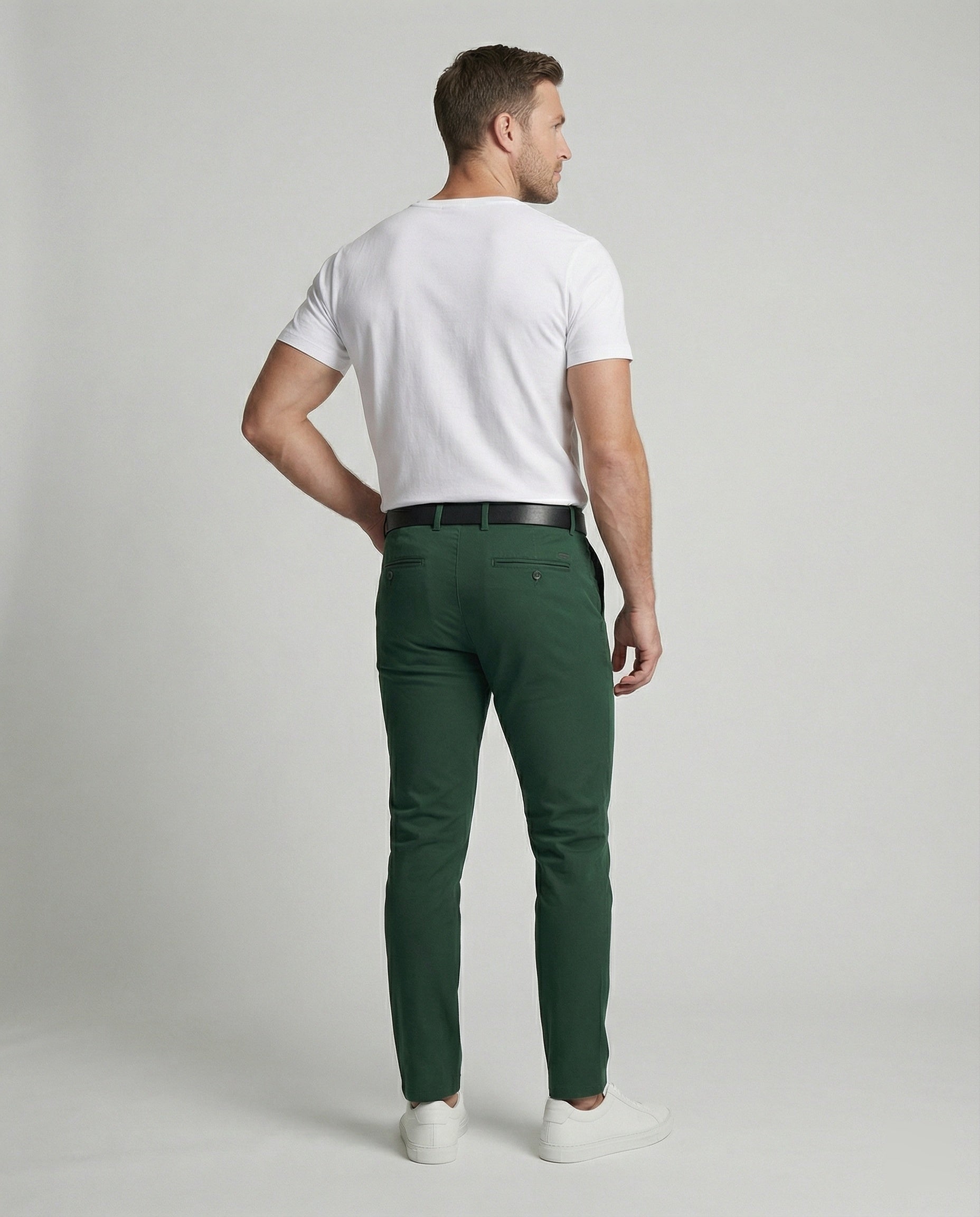 Herren Slim Fit Chinohose Bequem - Norvielle