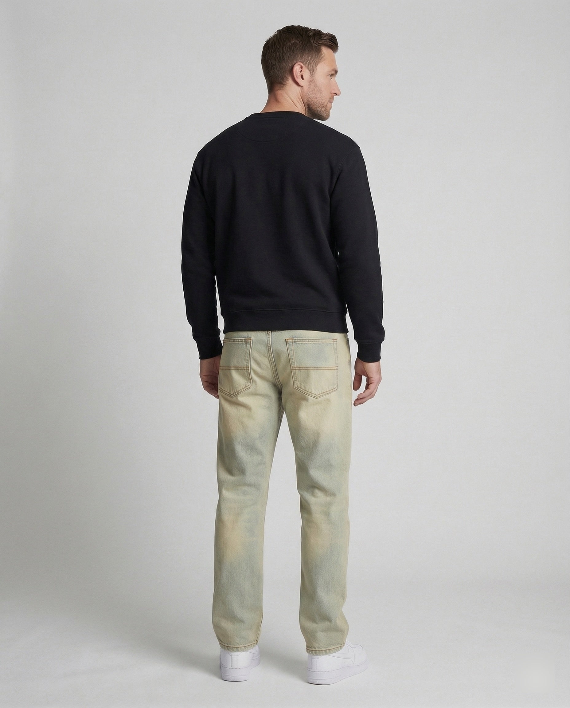 Herren Straight Jeans Klassischer Schnitt - Norvielle