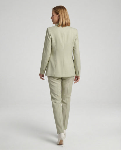 Damen Hosenanzug Set Blazer Formell