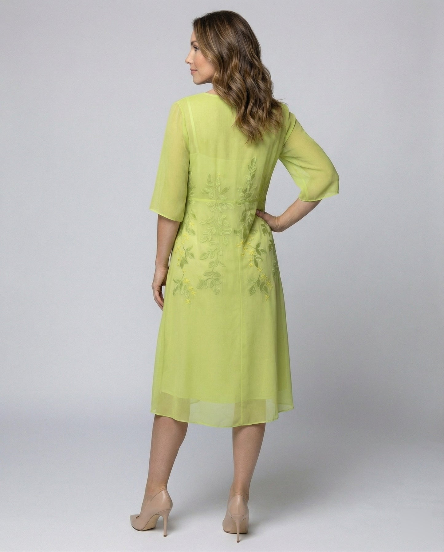 Elegantes Damenkleid Individuell Gedruckt