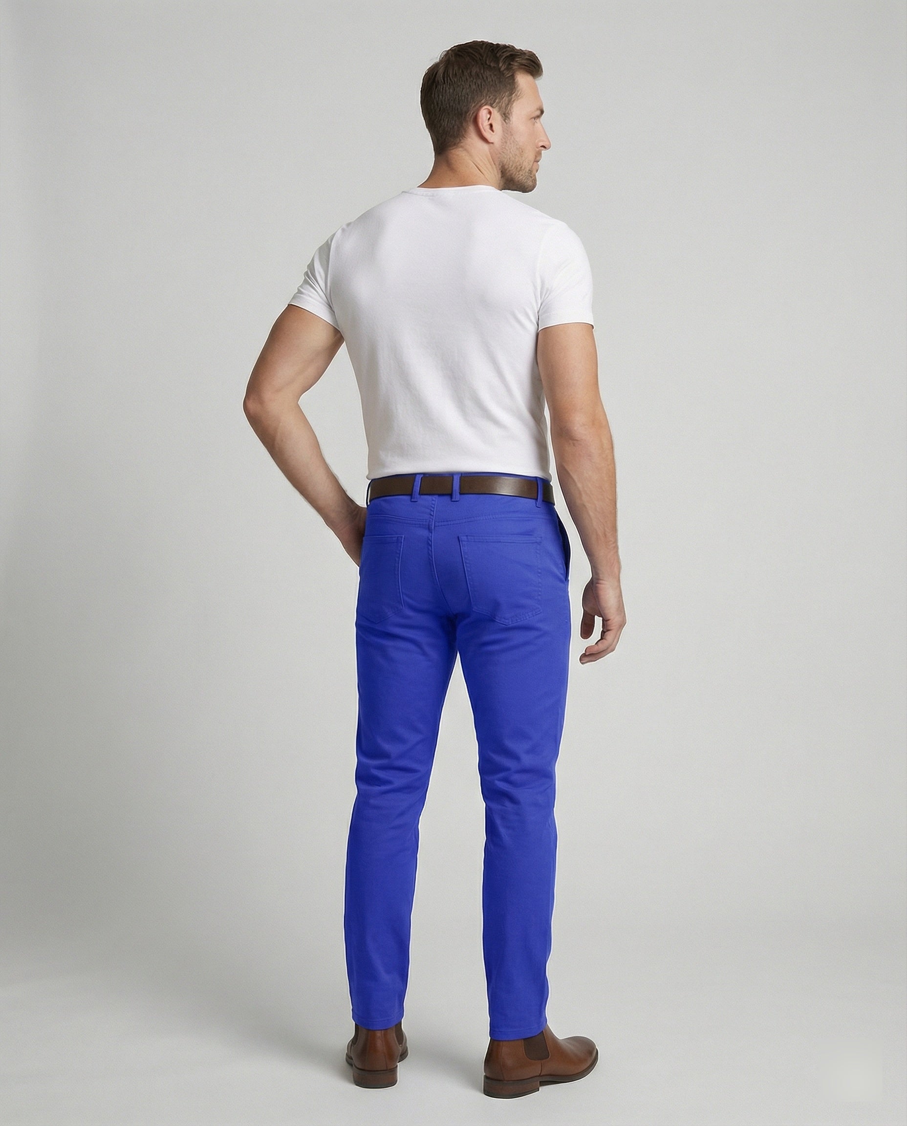 Herren Slim Fit Freizeithose elastisch - Norvielle
