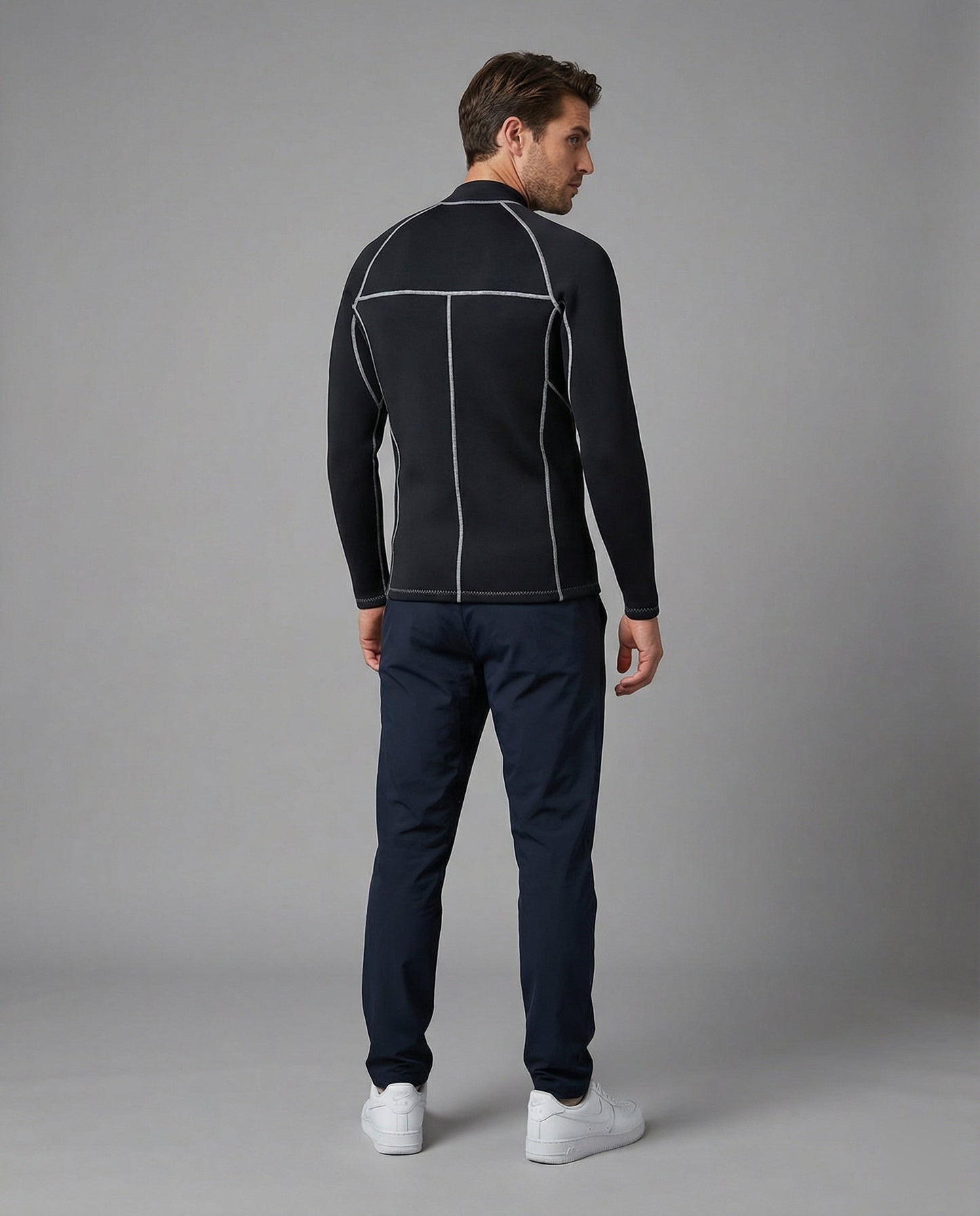Herren Langarm Kompressionsshirt Sport