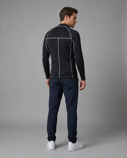 Herren Langarm Kompressionsshirt Sport