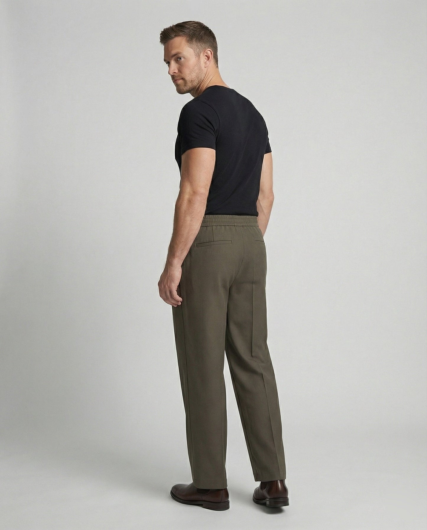 Herren Anzughose Lässig Casual