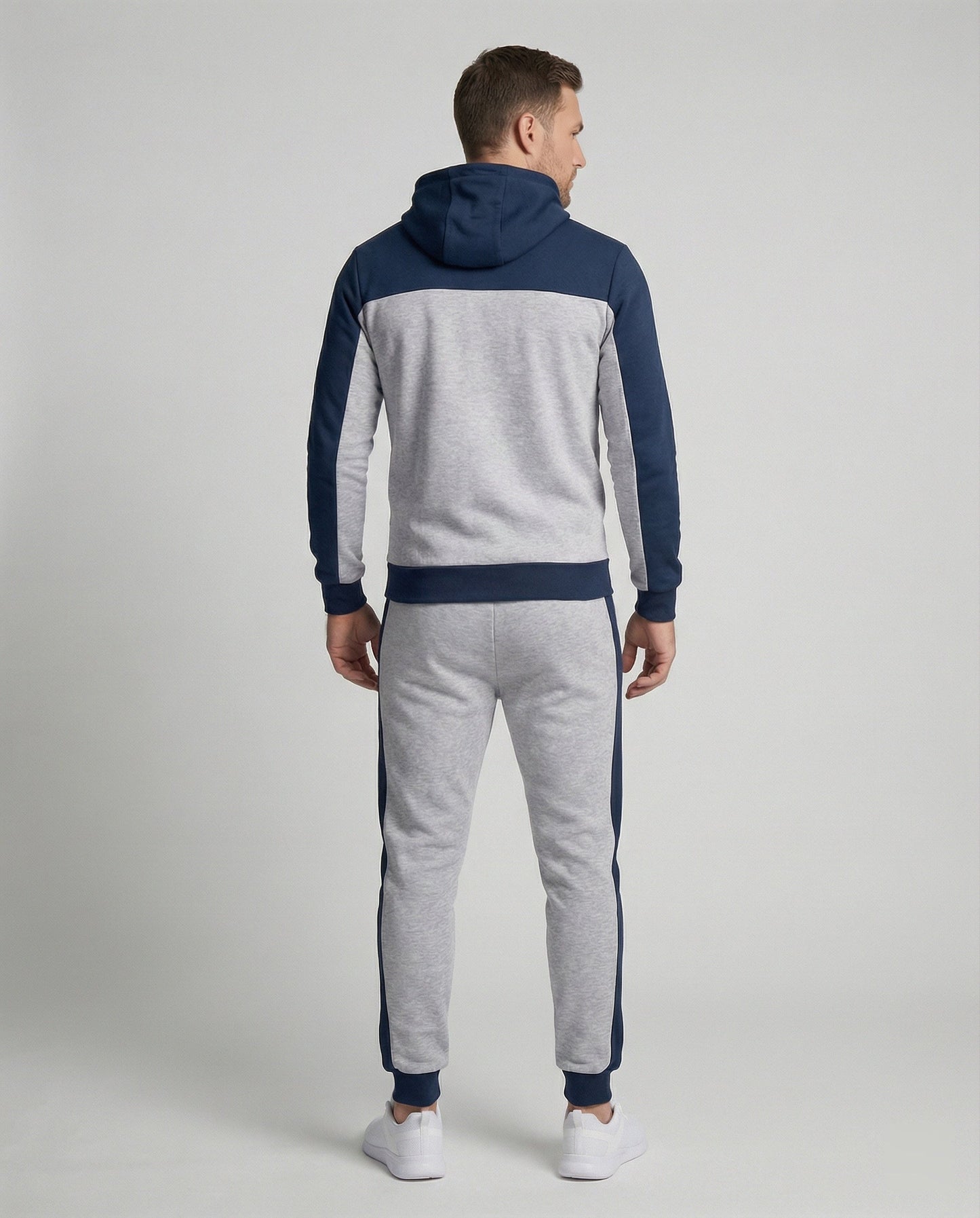 Herren Slim Fit Jogginganzug Sportlich