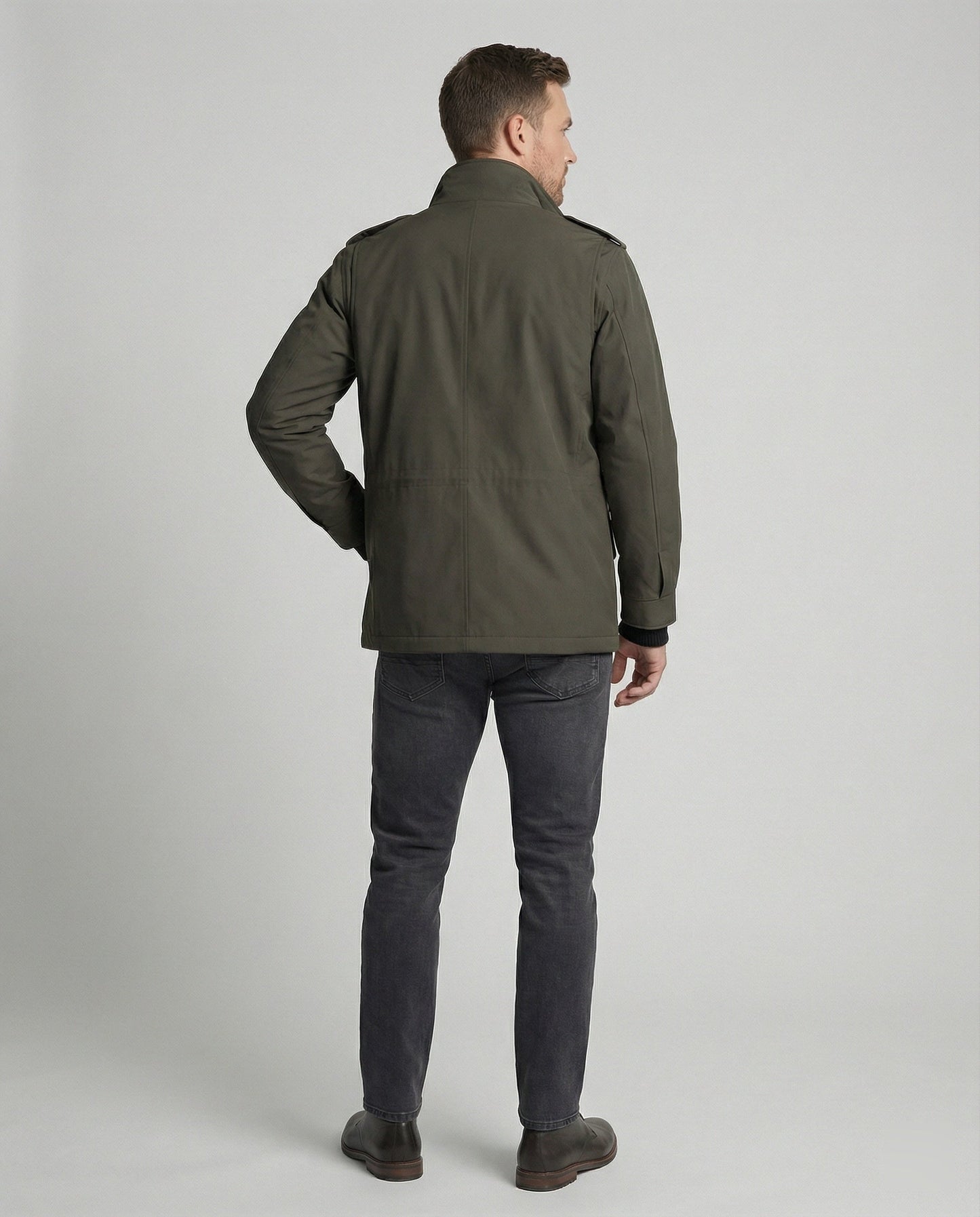 Herren Utility-Jacke Hochkragen - Norvielle