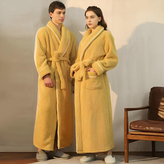 Weicher Fleece-Bademantel Damen Herren - Norvielle