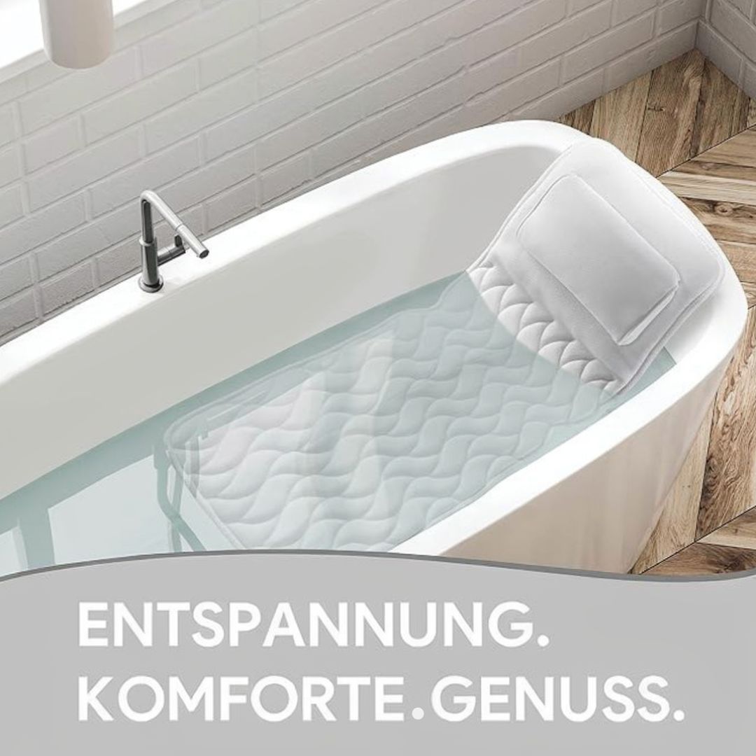 Badelux Ergonomisches Badewannen-Kissen Komfortabel