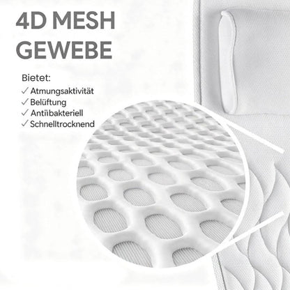 Badelux Ergonomisches Badewannen-Kissen Komfortabel