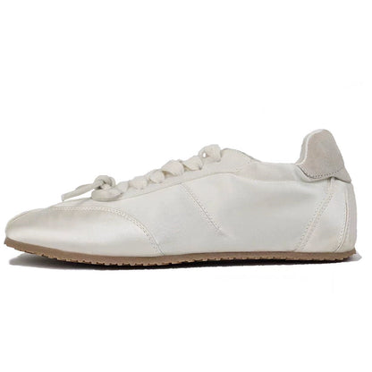 Damen Ballet Sneaker Elegantes Leder