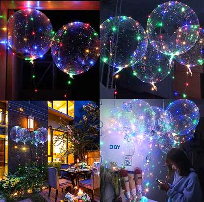 LED-Luftballons Partydeko Lichter