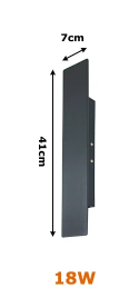 Wasserdichte LED Außenleuchte IP65 Streifenleuchte