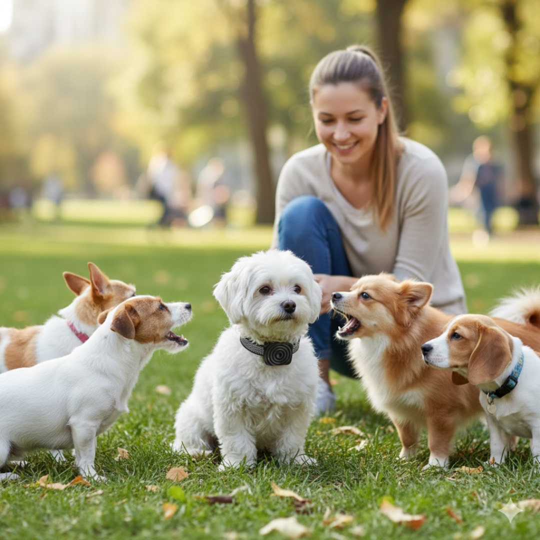 Kleines Hunde Trainingshalsband Sanft