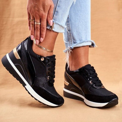 Damen High- Sneaker Bequem Sportlich