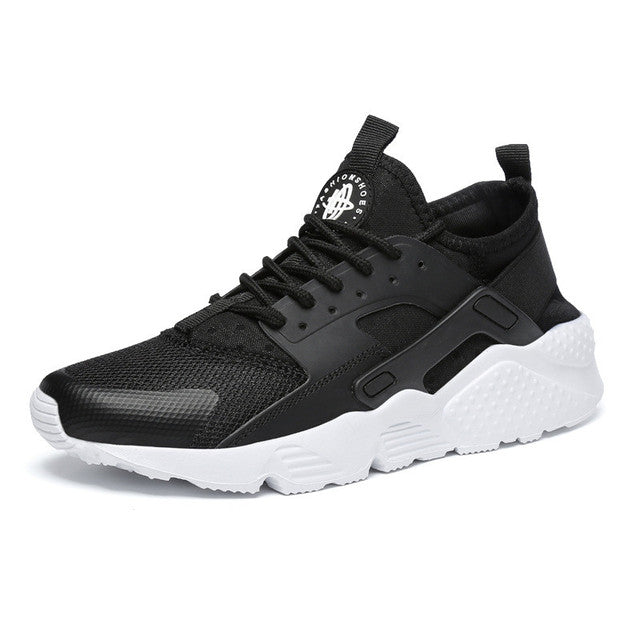 Leichte Damen Sommer Sneaker Atmungsaktives Mesh Weiß