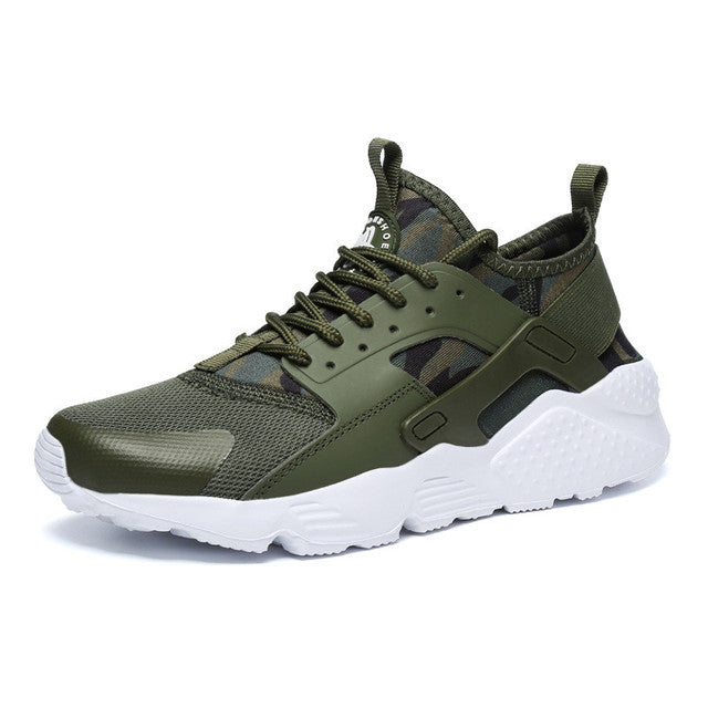 Leichte Damen Sommer Sneaker Atmungsaktives Mesh Weiß