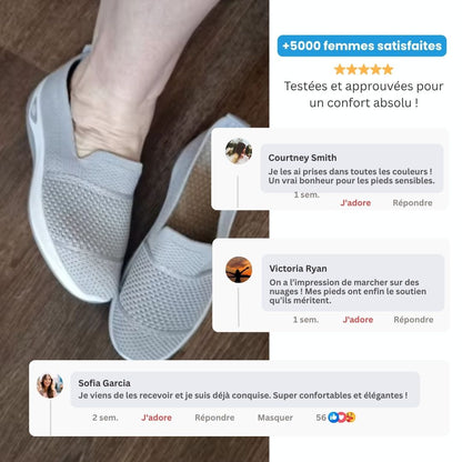 Damen Orthopädische Sneaker Elegant Bequem
