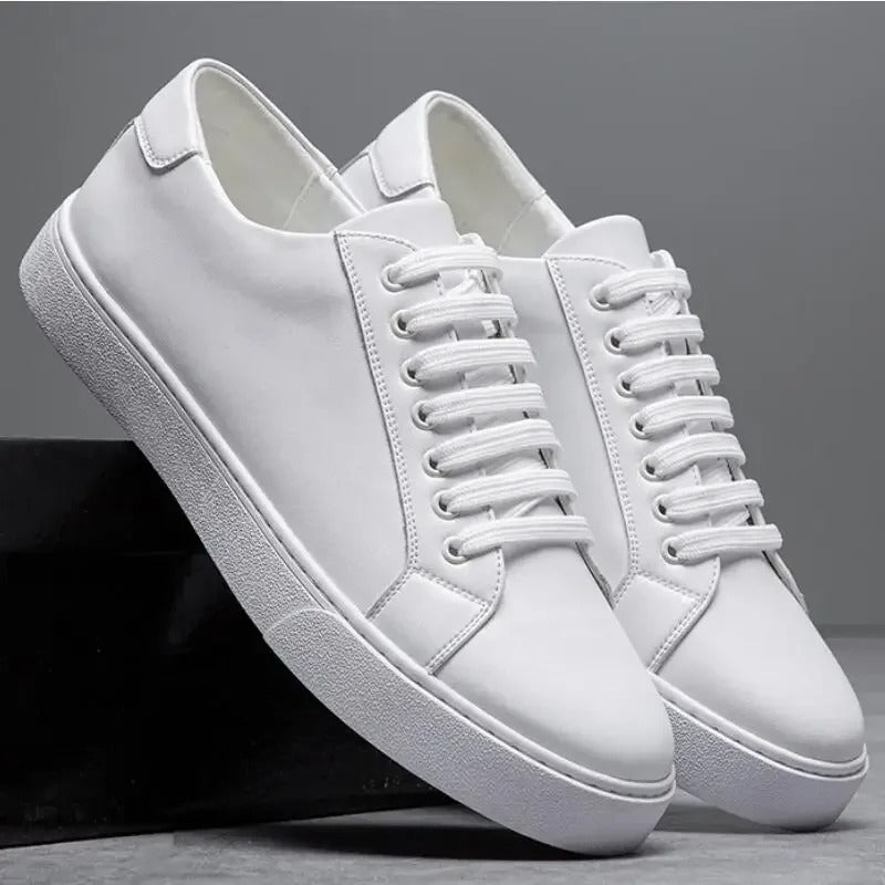 Herren Leder Sneaker Komfortabel David