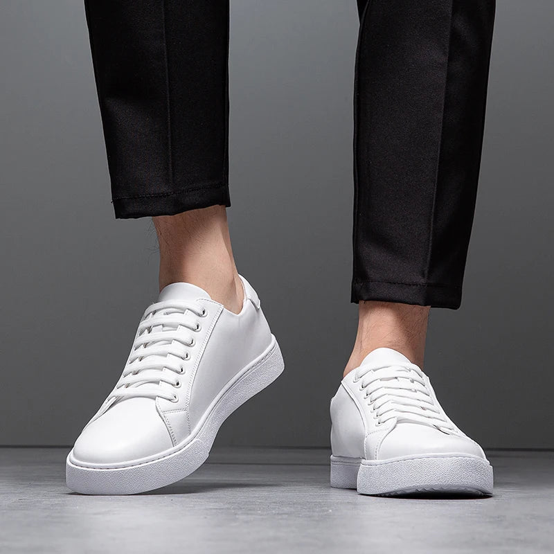 Herren Leder Sneaker Komfortabel David