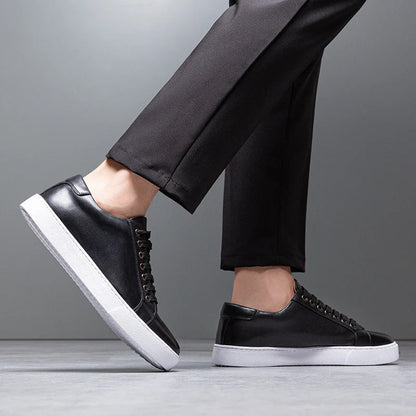 Herren Leder Sneaker Komfortabel David