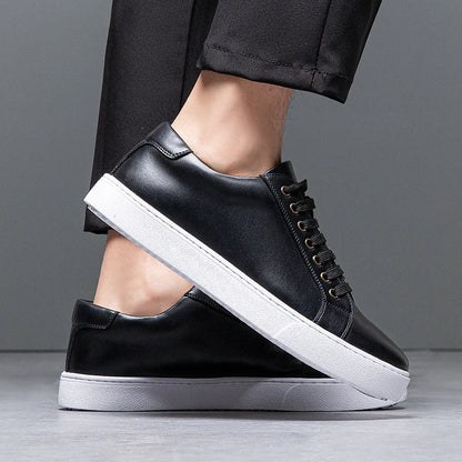 Herren Leder Sneaker Komfortabel David