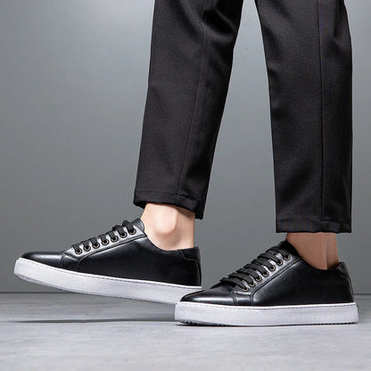 Herren Leder Sneaker Komfortabel David