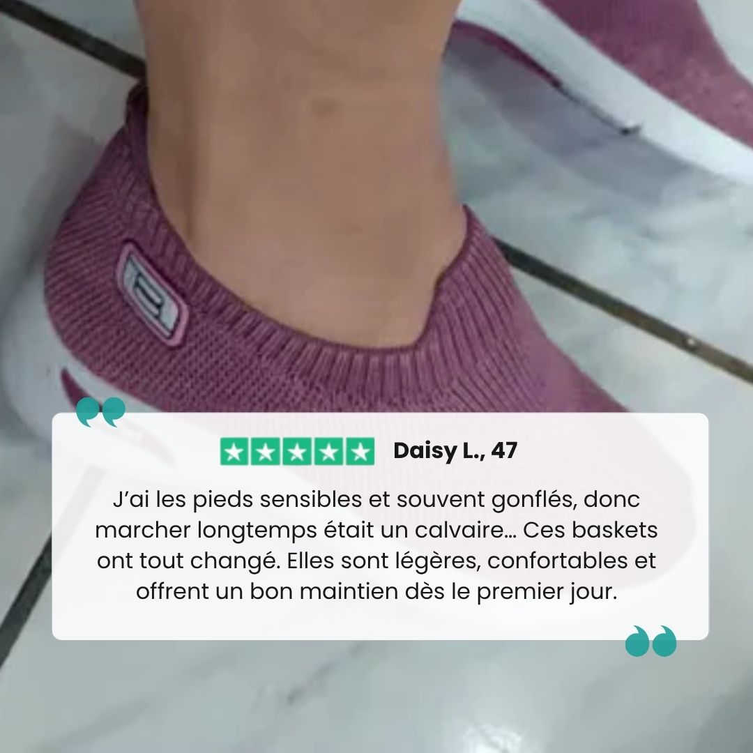 Damen Orthopädische Sneaker Bequem Komfortschuhe