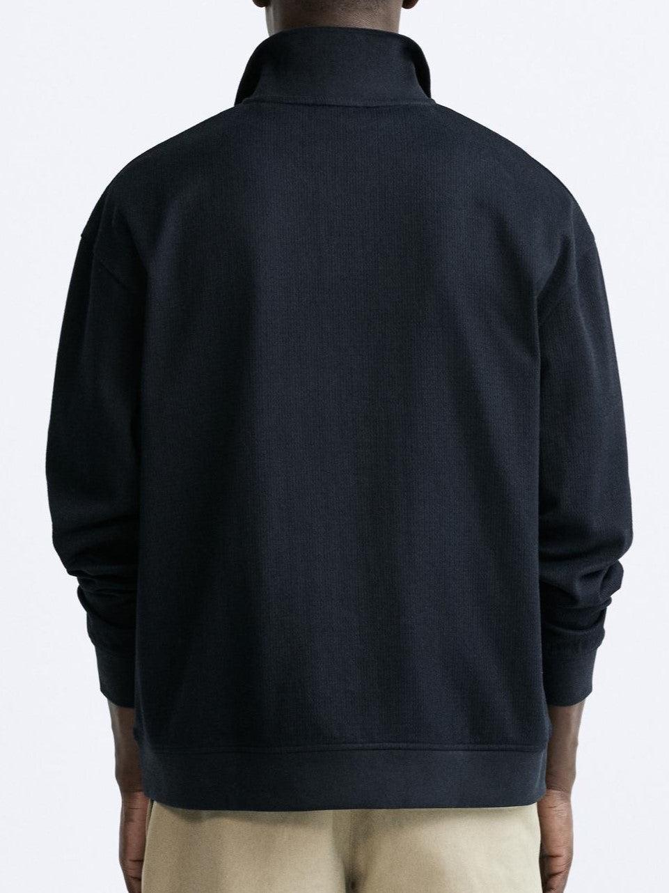 Beige Pullover Damen Polokragen Lässig Eleganz
