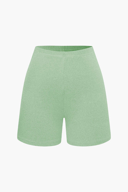 Damen Zweiteiler-Set Bustier- und Shorts Elegantes Design