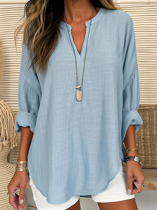 Damenbluse Eliza Legerer Stil - Norvielle