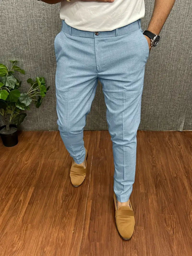 Herren Halbformelle Hose