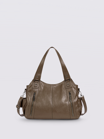 Damen City-Handtasche Crossbody Leder