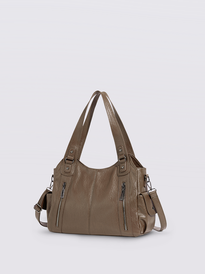 Damen City-Handtasche Crossbody Leder