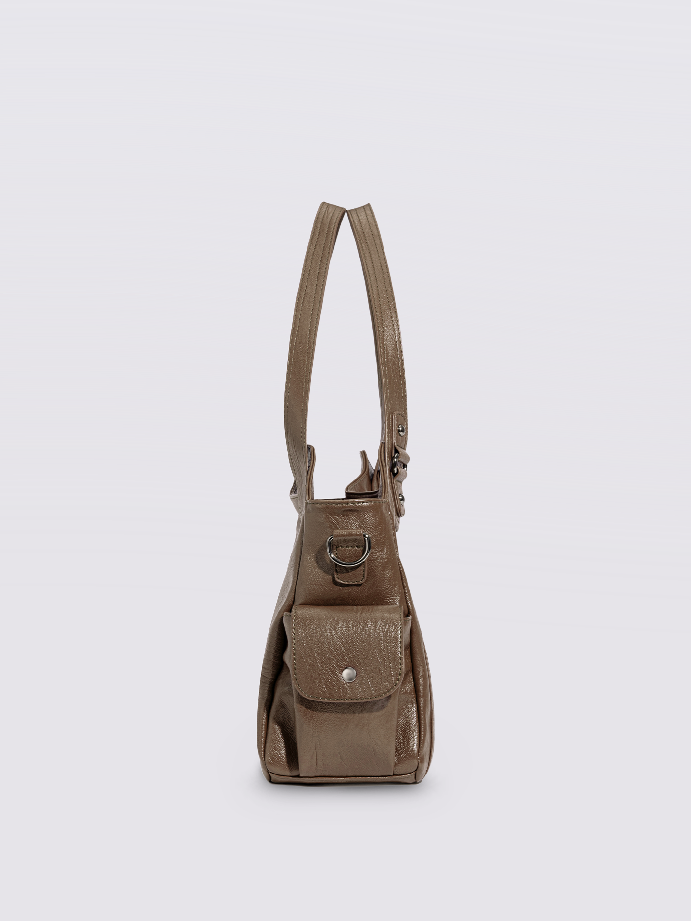 Damen City-Handtasche Crossbody Leder