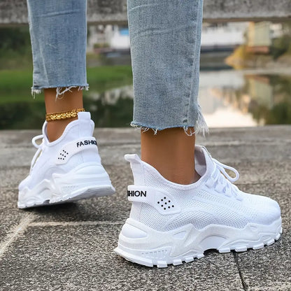 Damen Laufschuhe Atmungsaktives Mesh Leicht