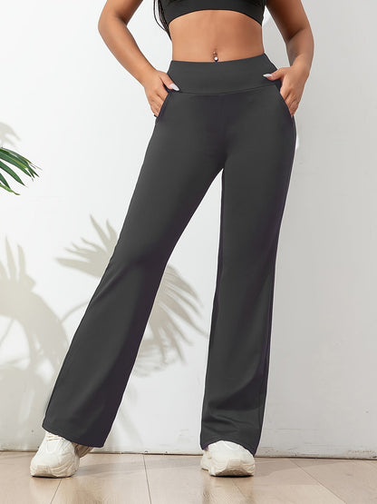 Damen Yogahose Bequem Stretch
