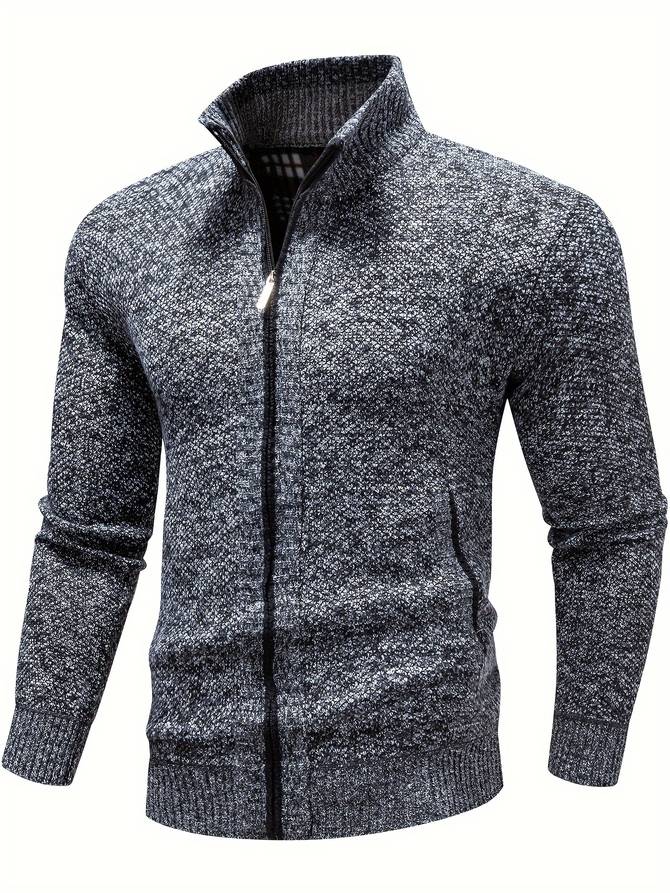 Herren Jacke Frontverschluss Reißverschluss
