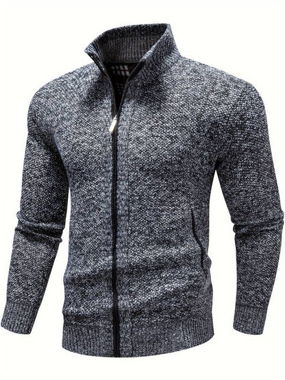 Herren Jacke Frontverschluss Reißverschluss