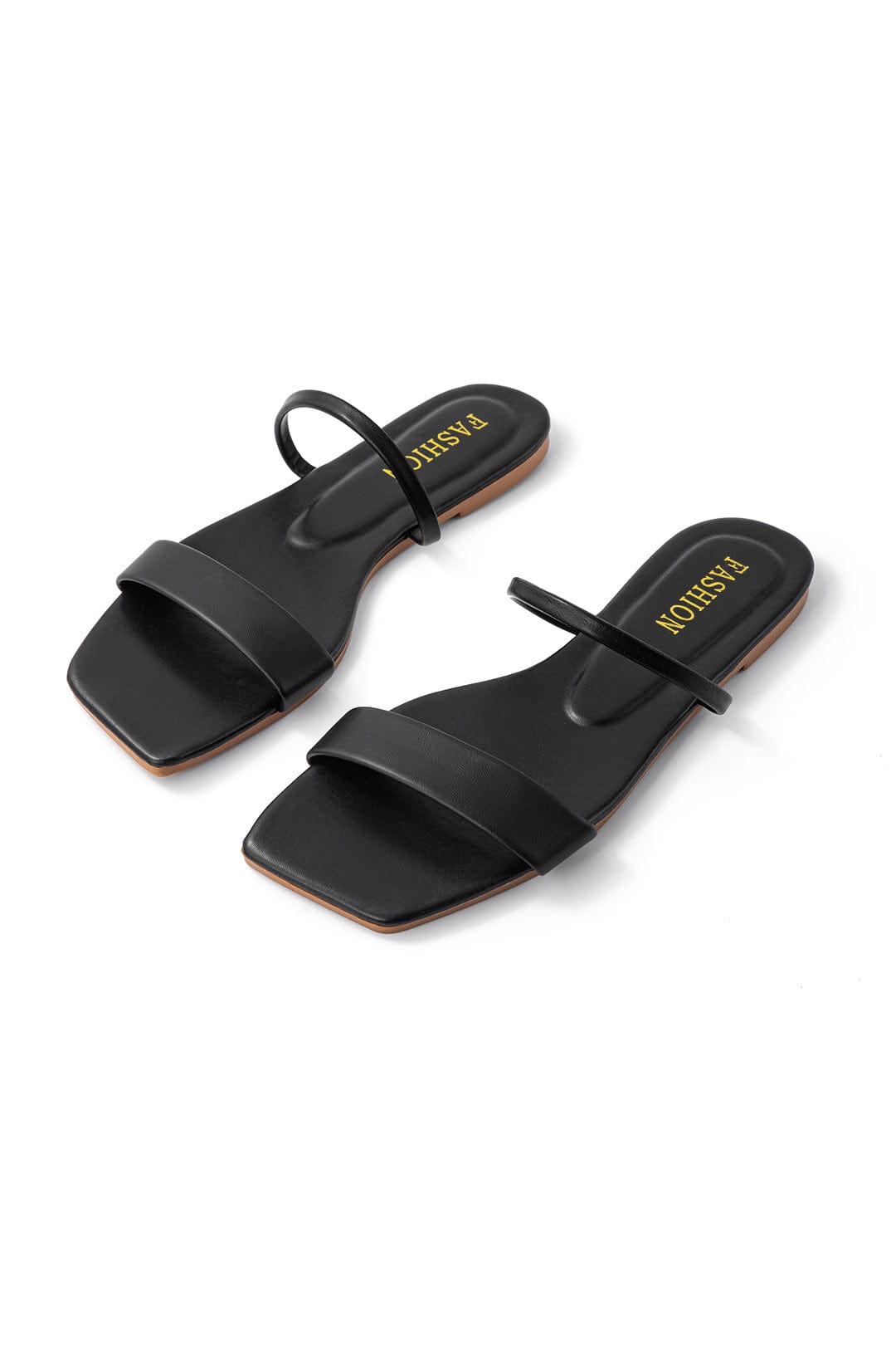 e Damen Sandalen Minimalistisches Design Leder