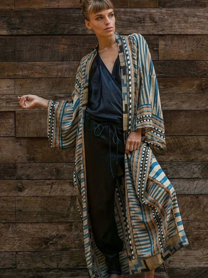 Boho Kimono Damen Übergröße