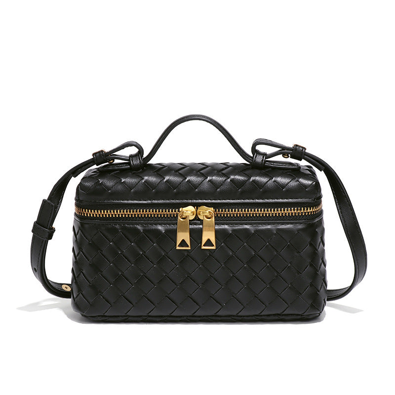 Damen Mini Handtasche Leder Umhängegurt